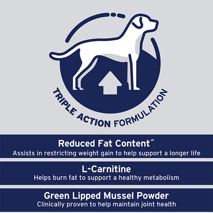 ADVANCE Healthy Weight Adult Small Breed Chicken with Rice Dog Dry Food 2.5kg
