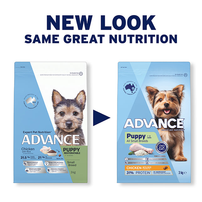 ADVANCE Puppy Small Breed Chicken with Rice Dog Dry Food 3kg