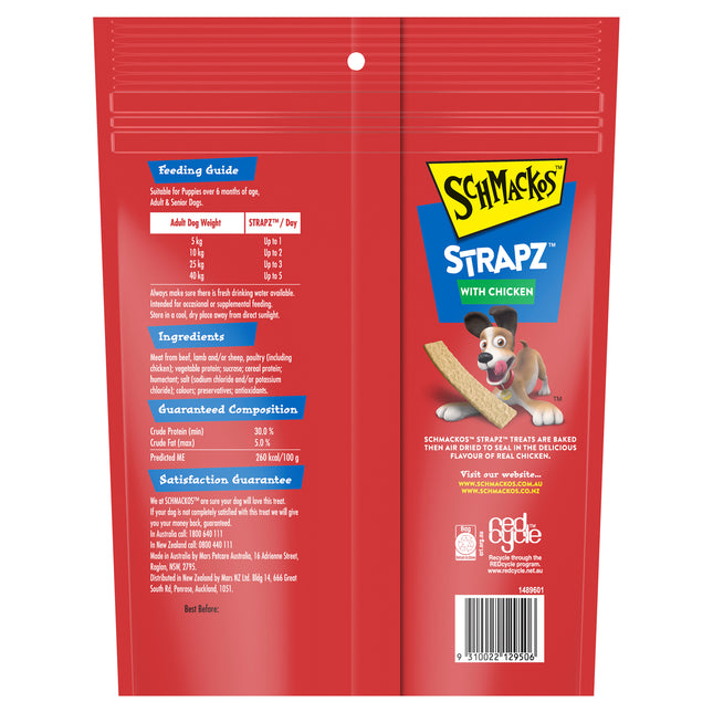 SCHMACKOS - STRAPZ Chicken (500g)