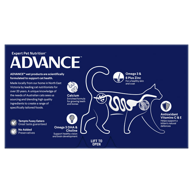 ADVANCE - Kitten Tender Chicken Delight Cat Wet Food (85g x 7pk)