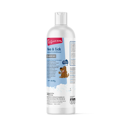 Yours Droolly Flea & Tick Dog Shampoo & Conditioner 500ml