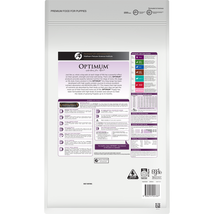 OPTIMUM - Puppy with Chicken Dry Dog Food (15kg)