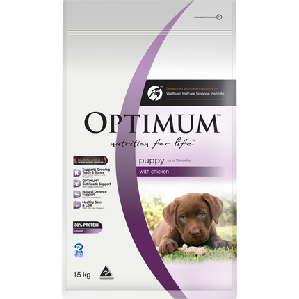 OPTIMUM - Puppy with Chicken Dry Dog Food (15kg)