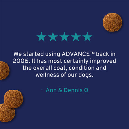ADVANCE Healthy Ageing Small Breed Chicken with Rice Dog Dry Food 3kg