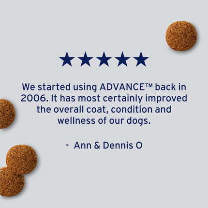 ADVANCE Dental Care Triple Action Adult Small Breed Chicken with Rice Dog Dry Food 2.5kg