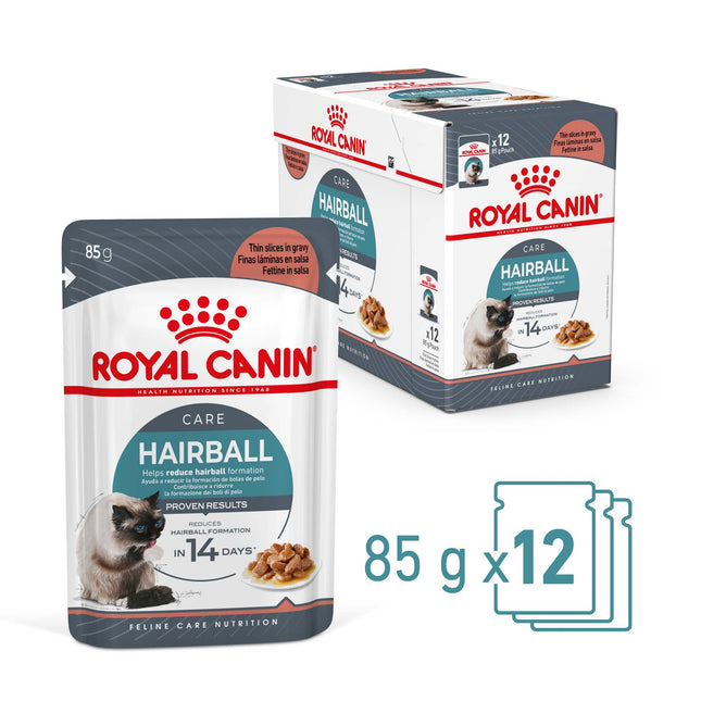 Royal Canin - Hairball Care Gravy Adult Cat Wet Food (85g x 12pk)