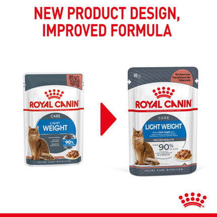 Royal Canin - Light Weight Care Gravy Adult Cat Wet Food (85g x 12pk)