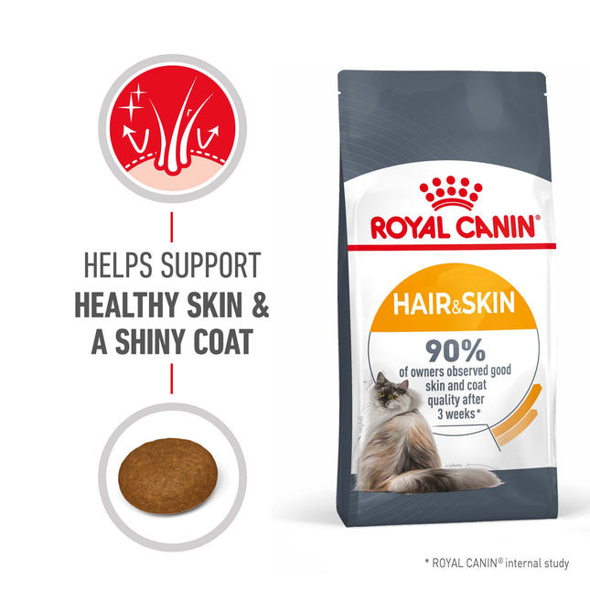 Royal Canin - Hair & Skin Care Adult Cat Dry Food (2kg)