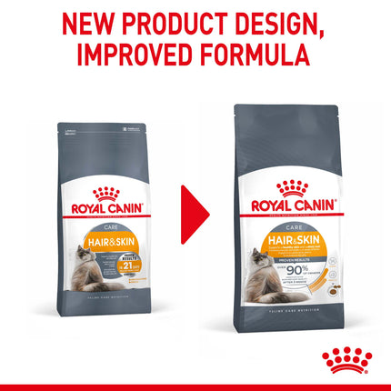 Royal Canin - Hair & Skin Care Adult Cat Dry Food (2kg)