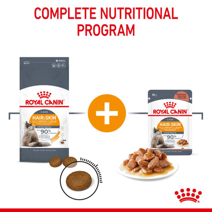Royal Canin - Hair & Skin Care Adult Cat Dry Food (2kg)