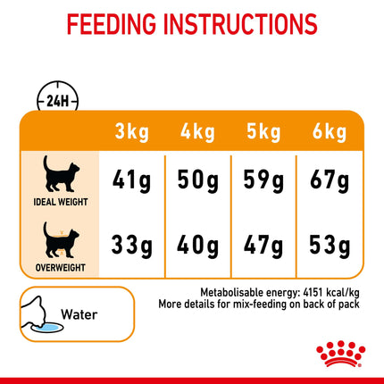 Royal Canin - Hair & Skin Care Adult Cat Dry Food (2kg)