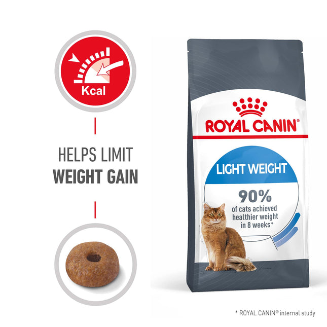Royal Canin - Light Weight Care Adult Dry Cat Food (3kg)