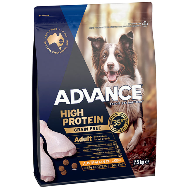 ADVANCE Dog High Protein Grain Free Chicken Dry Food
