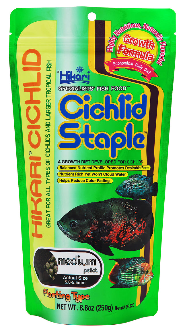 Hikari - Cichlid Staple - Medium Pellet (250g)