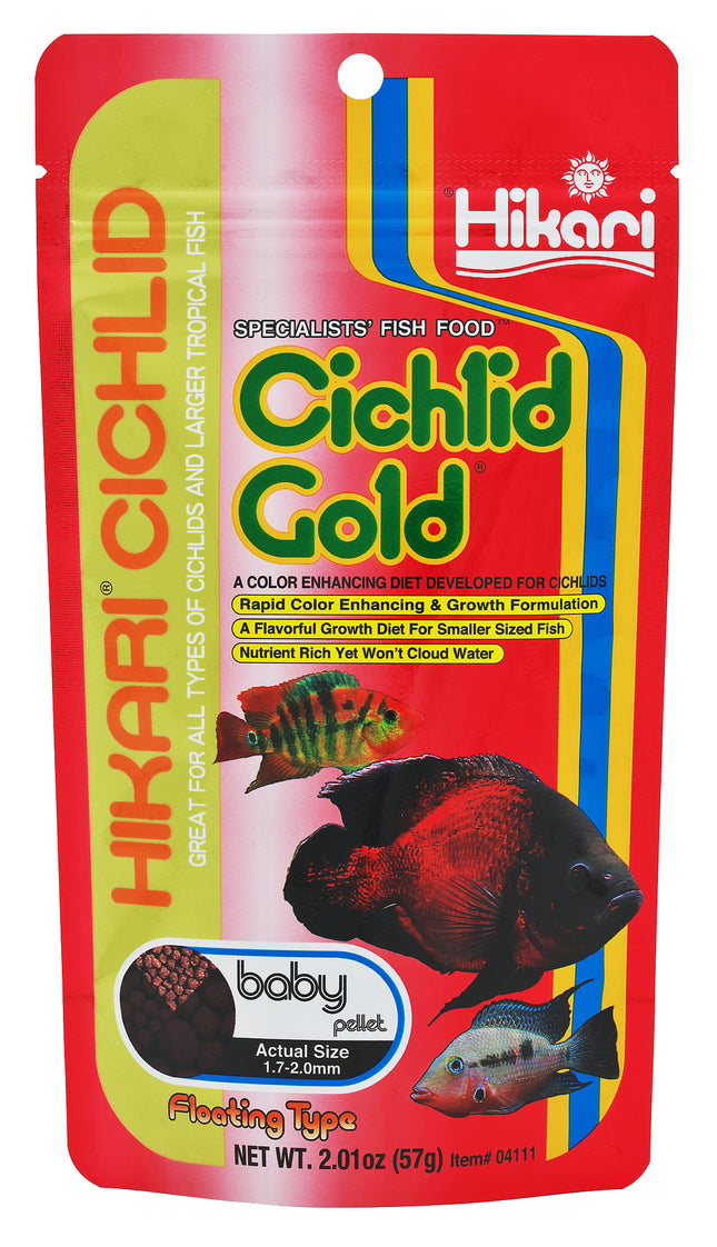 Hikari - Cichlid Gold - Baby Pellets (57g)