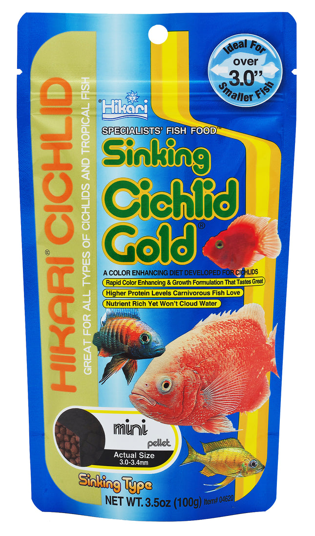Hikari - Sinking Cichlid Gold - Mini Pellet (100g)