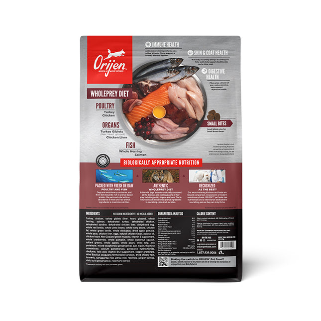 Orijen Dog Small Breed Dry Food 1.8kg