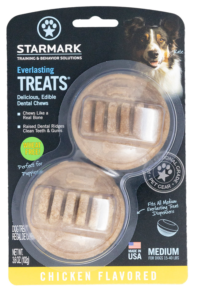 Starmark - Everlasting Chicken Dog Treat (Medium)