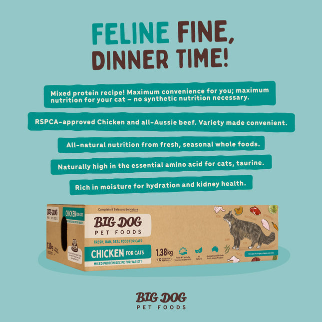 Big Dog - Chicken for Cats (1.38kg)