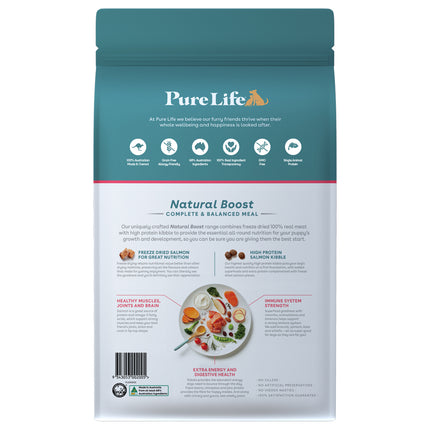 Pure Life - Natural Boost Salmon Puppy Food (8kg)