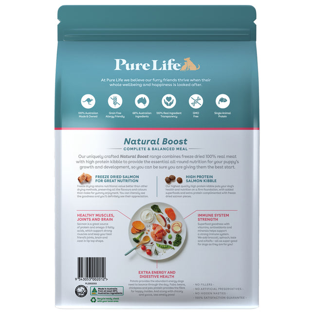 Pure Life - Natural Boost Salmon Puppy Food (1.8kg)