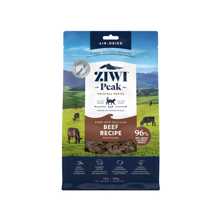 Ziwi Peak Air Dried Beef Cat Dry Food 400g