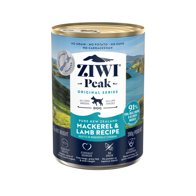 Ziwi Peak Wet Dog Mackerel & Lamb 390g