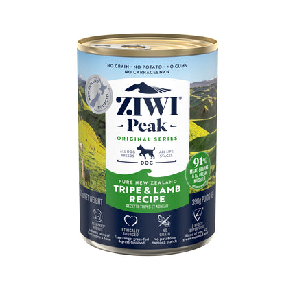 Ziwi Peak Wet Dog Tripe & Lamb 390g