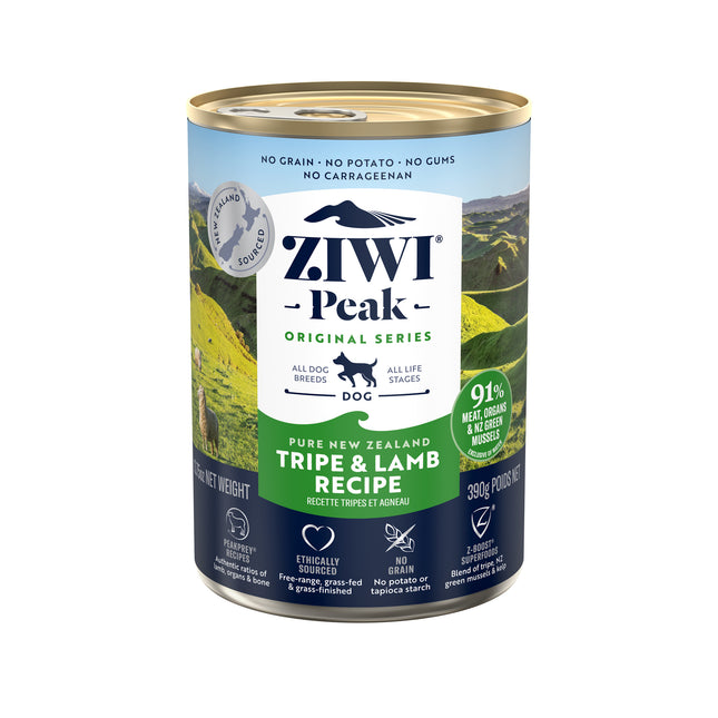 Ziwi Peak Wet Dog Tripe & Lamb 390g
