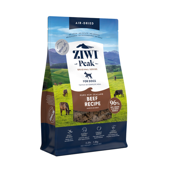 Ziwi Peak Air Dried Dog Beef 1kg