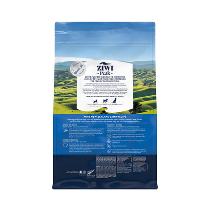 Ziwi Peak Air Dried Dog Lamb 1kg