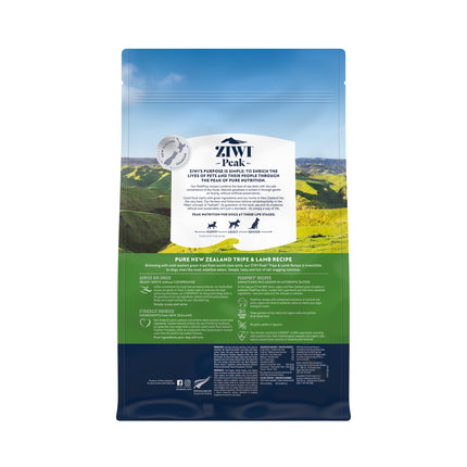 Ziwi Peak Air Dried Dog Tripe & Lamb 1kg