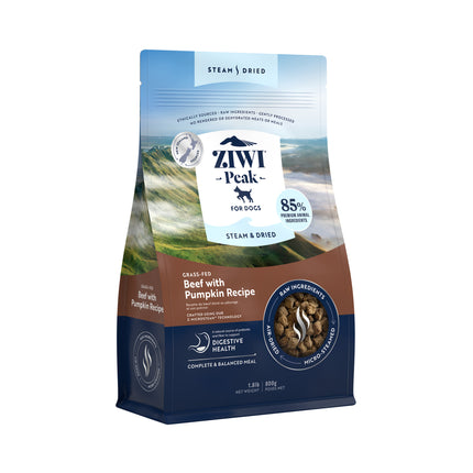 Ziwi Peak Steam & Dried Dog Beef 800g