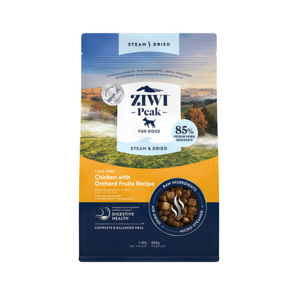 Ziwi Peak Steam & Dried Chicken Dog Dry Food 800g
