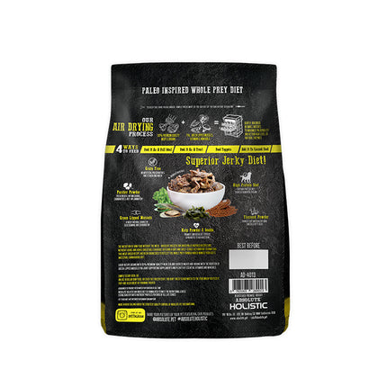 Absolute Holistic Air Dried Lamb & Duck Dog Dry Food 1kg