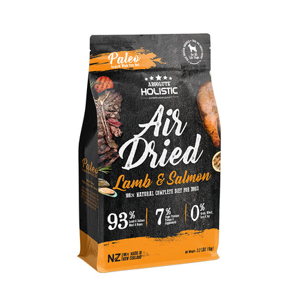 Absolute Holistic Air Dried Lamb & Salmon Dog Dry Food 1kg
