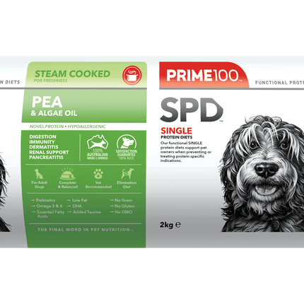 Prime100 SPD Fresh Roll Pea & Algae 2kg