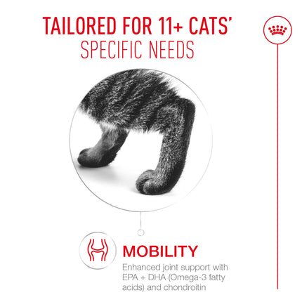 Royal Canin Ageing 11+ Chunks in Jelly Wet Cat Food 85g x 12pk
