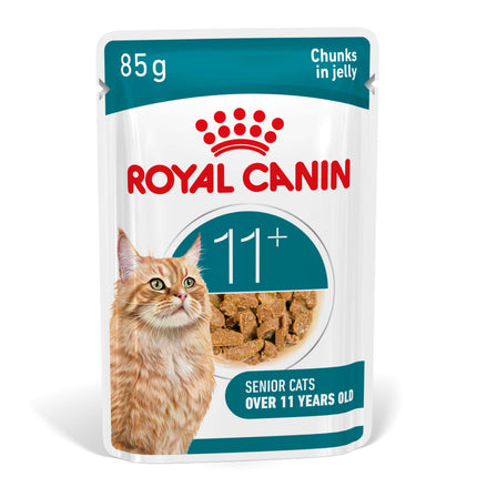 Royal Canin Ageing 11+ Chunks in Jelly Wet Cat Food 85g x 12pk