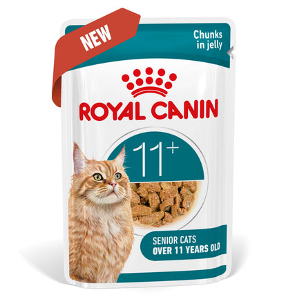 Royal Canin Ageing 11+ Chunks in Jelly Wet Cat Food 85g x 12pk