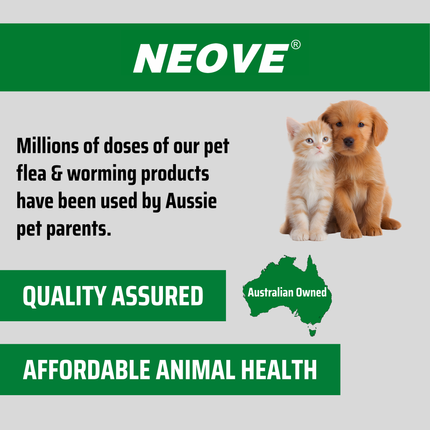 NEOVELA for Puppies, Kittens & Rabbits (Up to 2.5kg) 4 Pack