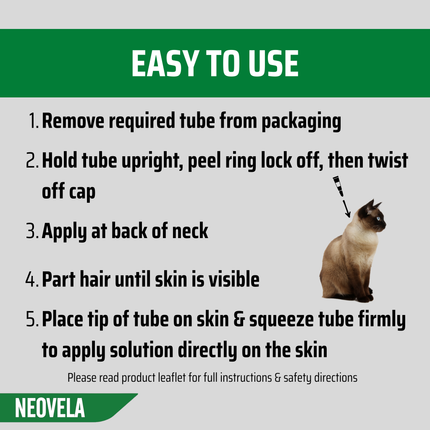 NEOVELA for Puppies, Kittens & Rabbits (Up to 2.5kg) 4 Pack