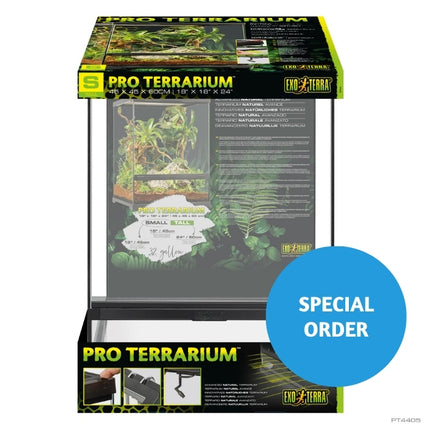 S.O - Exo Terra Pro Terrarium Small Tall 45 x 45 x 60cm