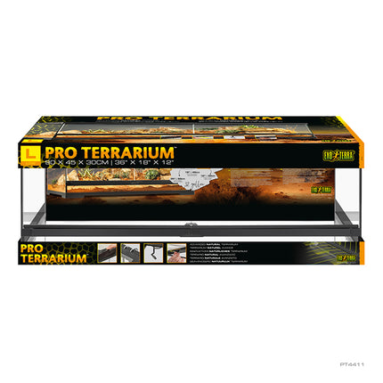 S.O - Exo Terra Pro Terrarium Large Low 90 x 45 x 30cm