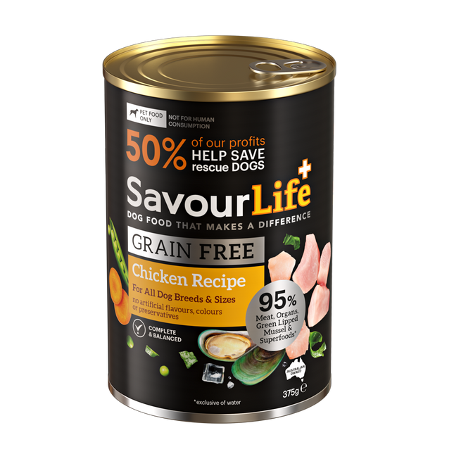 SavourLife Grain Free Adult Chicken 375g