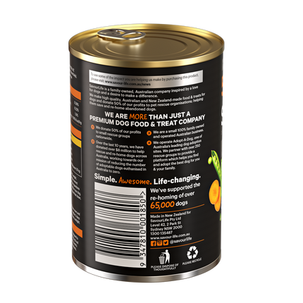 SavourLife Grain Free Adult Lamb 375g