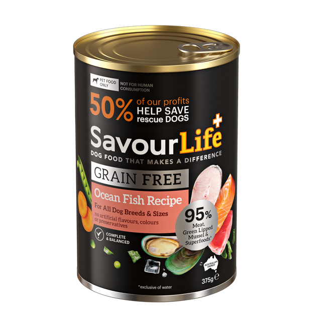 SavourLife Grain Free Adult Ocean Fish 375g