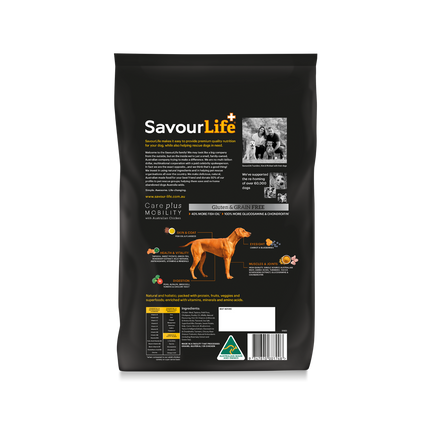 SavourLife Grain Free Care Plus Adult Mobility Chicken Dry Dog Food 2.5kg