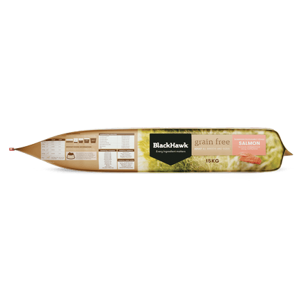 Black Hawk - Grain Free Salmon Dog Dry Food (15kg)
