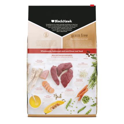 Black Hawk - Grain Free Kangaroo Dog Dry Food (15kg)